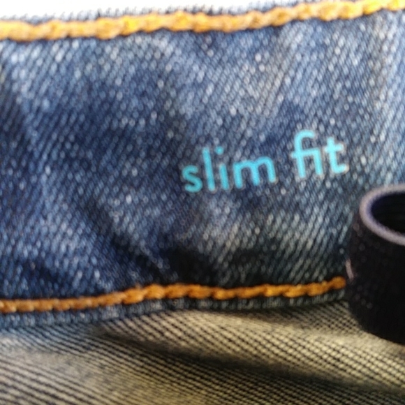 Thereabouts Slim Fit Adjustable Waist Tab Jeans 20 Blue - Picture 3 of 16